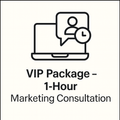 VIP Package – 1 Hour Consultation