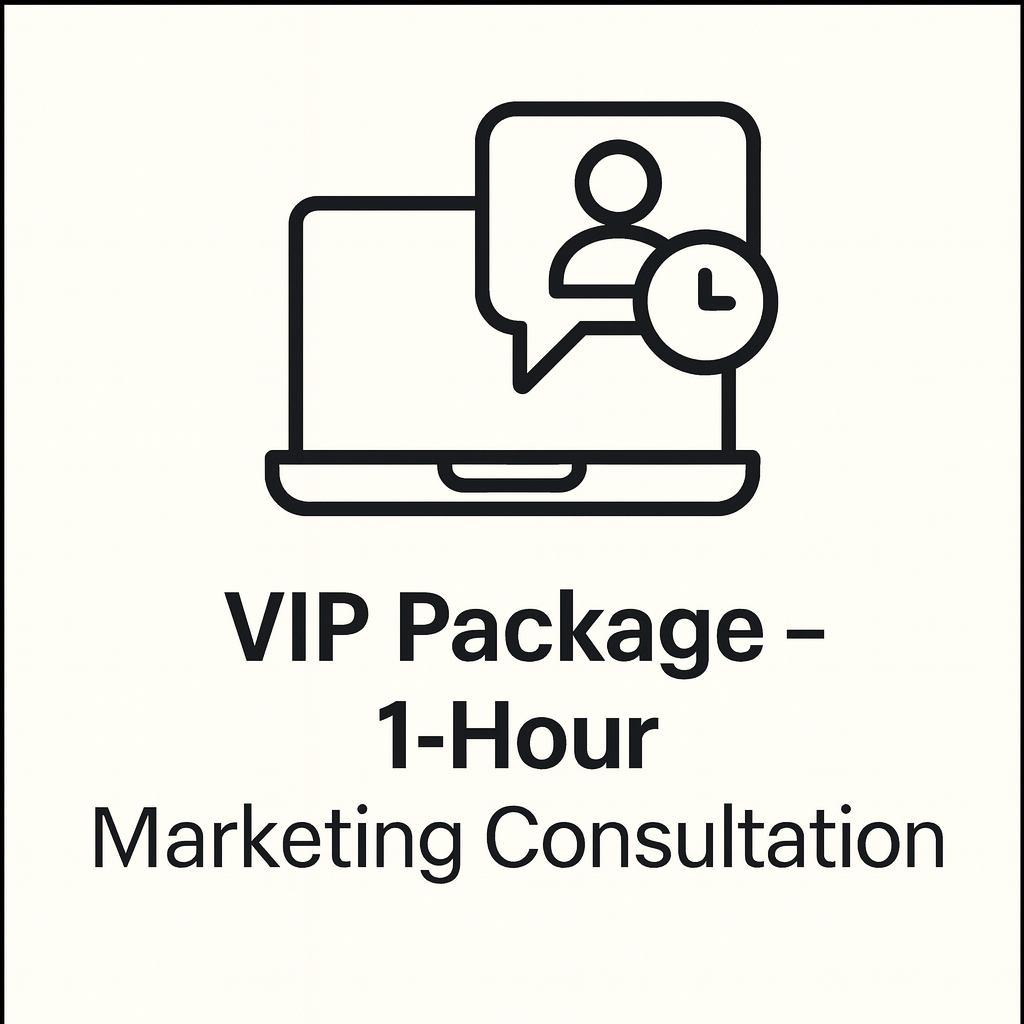 VIP Package – 1 Hour Consultation